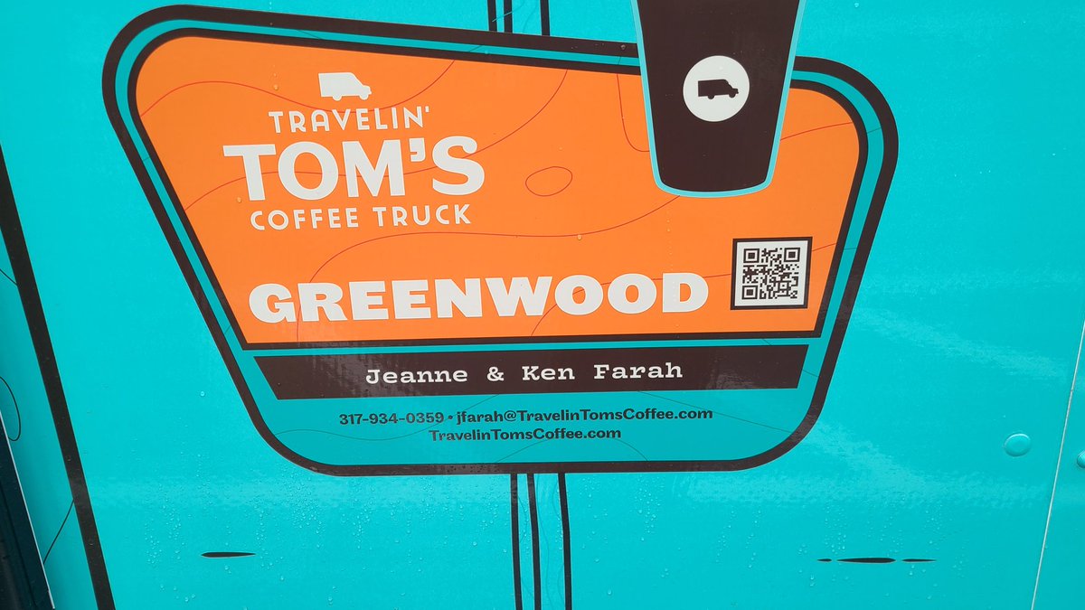Super proud and excited for my client on the new coffee truck. Try the Americano!