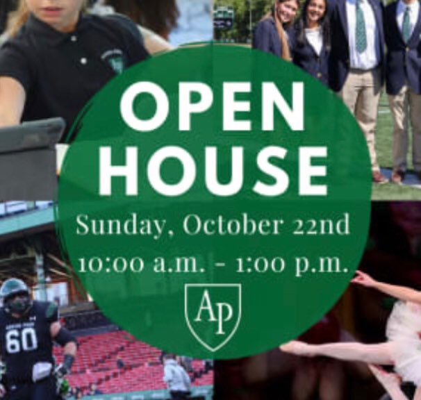 We can’t wait to meet all the future AP girls soccer players at the Open House this Sunday! After your tour, make sure to stop by our booth in Meelia Hall!! ⚽️🥳