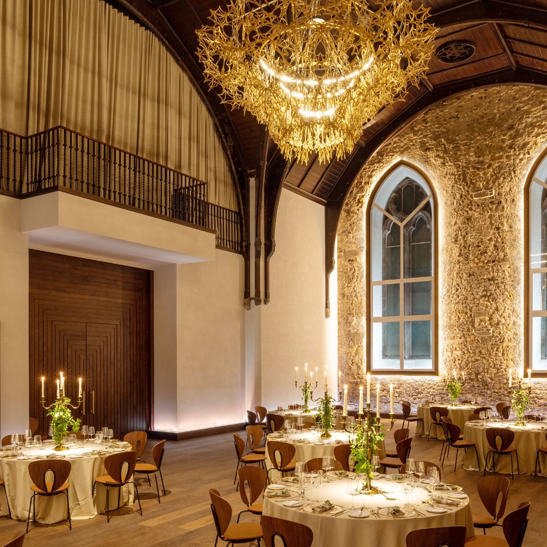 Get me to the church on time! ⛪ Greyfriars Hall is a lovingly restored 19th-century church within the Virgin Hotels Edinburgh. We are opening our doors on the 12th of November for our very first Wedding Open Day. 
Say “I Do” at #VirginHotelsEdi 💍