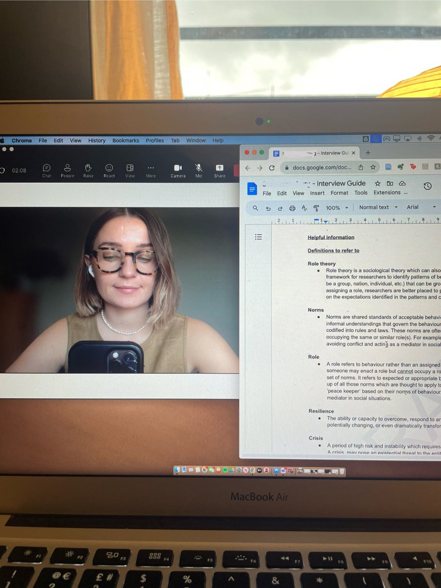 grace_research's tweet photo. The final stages of data collection…!

At first I was terrified participants would trip me up by finding gaping holes in my research that I hadn’t managed to spot. That hasn’t happened and turns out, my idea isn’t laughable 🤷‍♀️ WHO KNEW!

Imposters syndrome 0 - Grace 1 https://t.co/dn2hTVDM0l