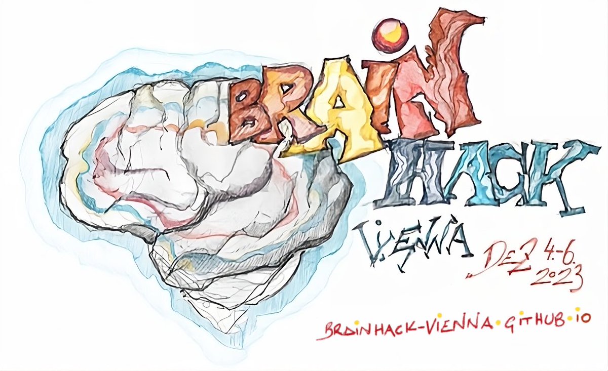 _Roxane_L's tweet photo. I am excited to announce that the second Brainhack Vienna 2023 will take place from 4th until 6th of December 2023. For more information 👉🏻 https://t.co/mSrEEX2ylu . We are looking forward to seeing you in Vienna 🤗 @komiloserdov @georg Bianca Burger @cir_lab @CSHVienna https://t.co/UpnpNVzTYV