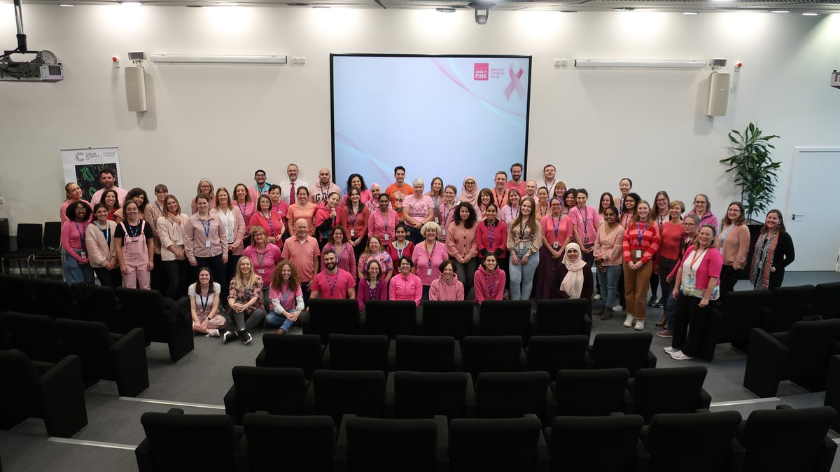 CRUK_SI's tweet image. #WearItPink Day at the CRUK Scotland Institute!🩷🎉
