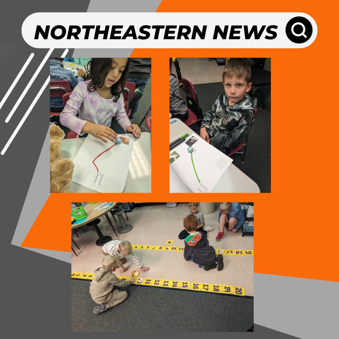 First graders at Conewago in Mrs. Davis's class are becoming coding experts to check their reading comprehension and to practice math games.