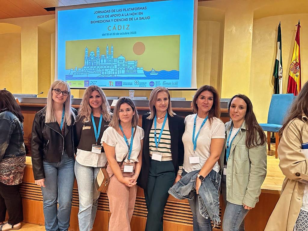 biobancoimib's tweet photo. Representación del @IMIB_RMurcia en las Jornadas de la Plataforma ISCIII con nuestras compañeras de @biobanco_imib, @ensayos_imib e Innovación.
Enhorabuena por el trabajo realizado 👏🏼
#InvestigaciónResponsable
#IntegridadCientífica
#LalnvestigaciónEstáEnTi https://t.co/x9hDaHB0oL