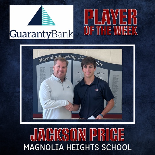 MHS_Chiefs_Ath's tweet photo. Congratulations to Harlin Hovater on being selected as the Guaranty Bank Player of the Game in the Chiefs' win over Heritage &amp; congratulations to Jackson Price on earning the honor in last week's win vs Pillow. You can hear from Jackson tonight on our pre-game show!
#ChiefPride https://t.co/aTd7HexiE5