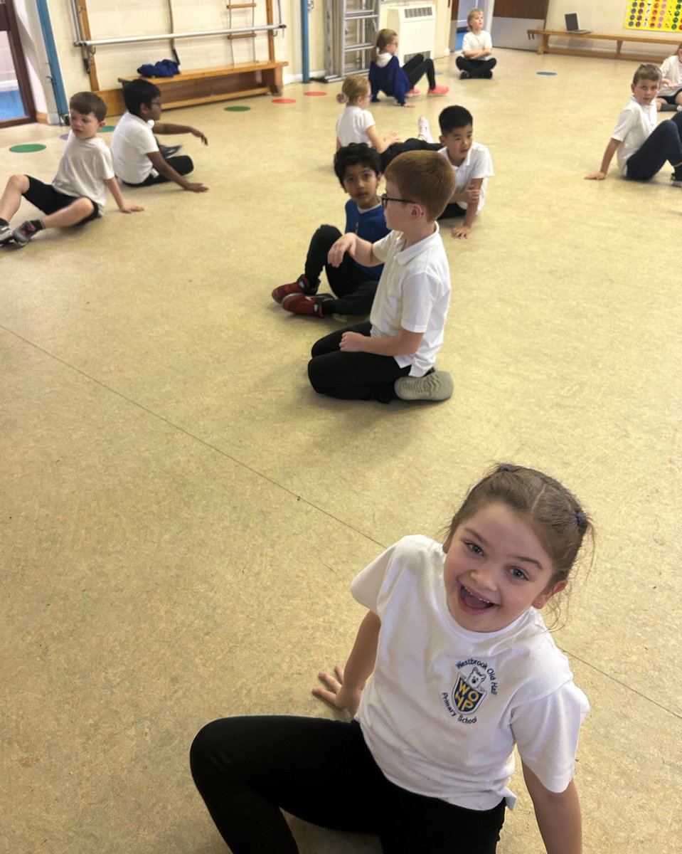 Thank you to @creatorvikki for our brilliant Real PE lessons this week! We've had great fun exploring what we can do with our bodies! #westbrookoldhall #RealPE #stayactive
