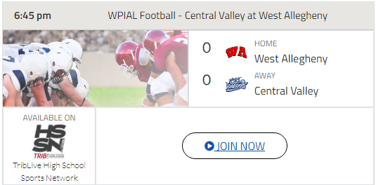 Gameday!!! Week 8
WPIAL Football - Central Valley at West Allegheny
📺bit.ly/F03Lz04
🕢6:45 pm