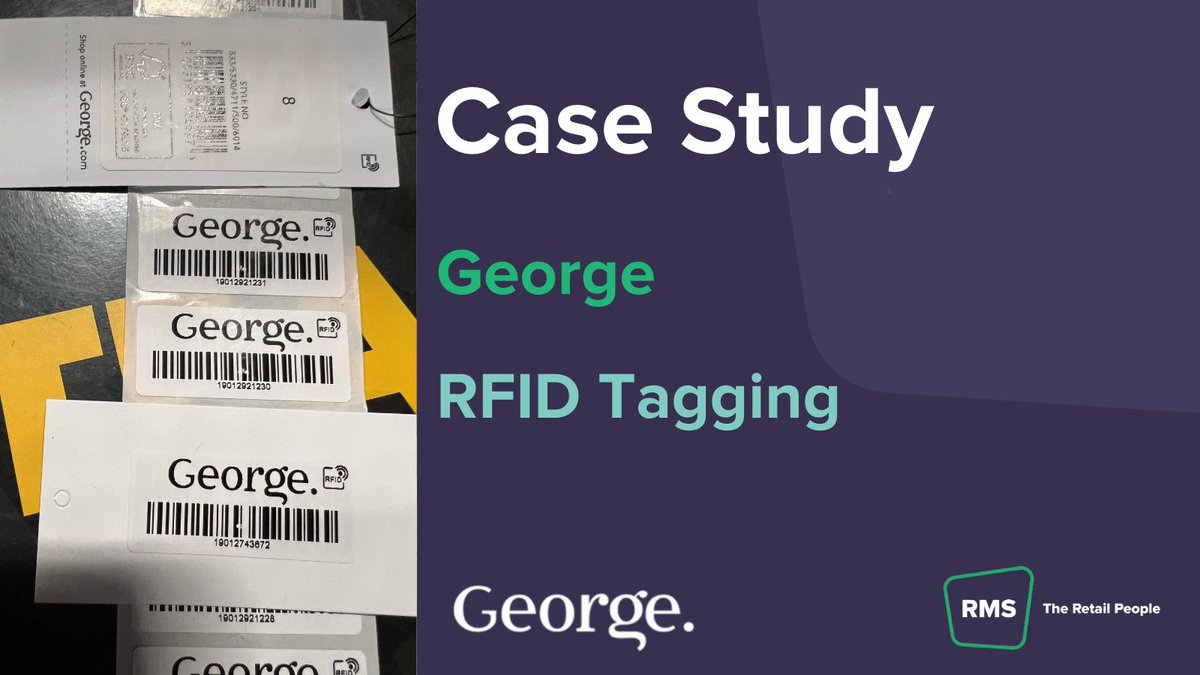 📌Case Study📌
We recently supported George with a successful RFID tagging project across more than 100 Asda stores over 12 weeks! 🛒

👉🏼 t.ly/lod2b 
#RetailTech #RFID #SuccessStory