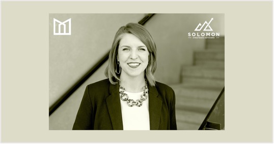 There's no better way to celebrate #NationalWomensSmallBuisinessMonth than by highlighting one of our clients, Solomon Strategic Advisors.