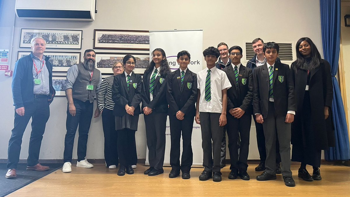 We were delighted to launch the SEGRO School Challenge 2023 with 150 Year 9 students @HerschelGrammar. Thank you to our volunteers from @SEGROplc & @WatesGroup. Students learned about @SloughTE & designed their buildings of the future #CommunityInvestment