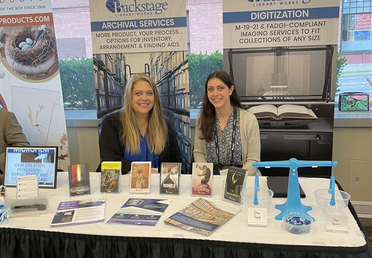 Backstage Library Works tweet media