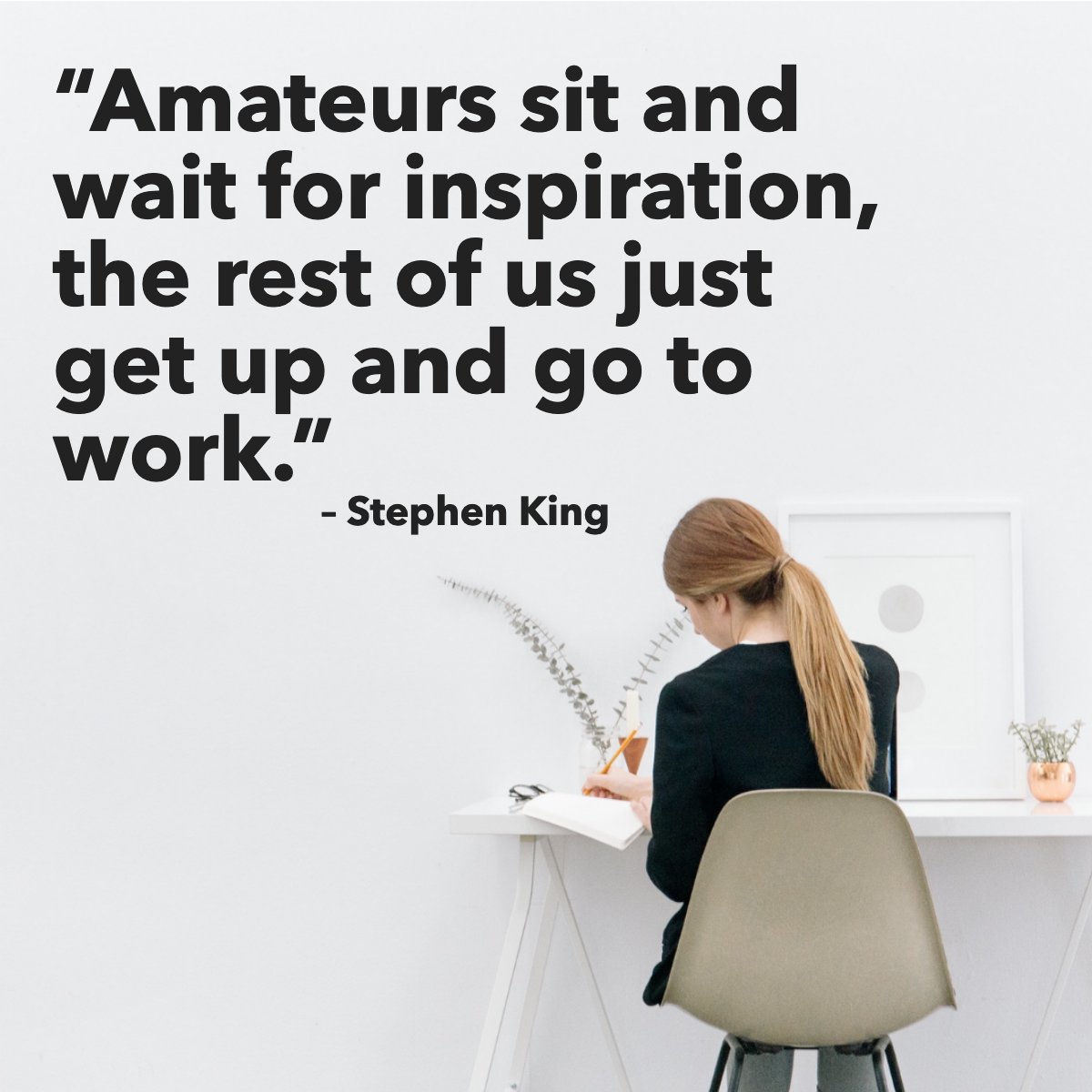 What makes you feel inspired? ✍👨‍💻

#workinspirations #working #inspirationalquote
 #AndreaDavis