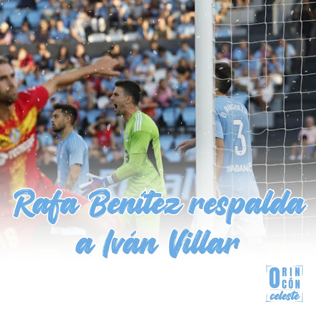 Rafa Benítez respalda a Iván Villar 🧤

Leer más en: orinconceleste.es/benitez-respal…

#rccelta #celtavigo #celtadevigo #celtaclub #celta #rccv #portero #rafabenitez