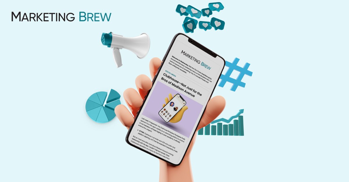 Subscribe to Marketing Brew for top news in marketing, no added BS. Get the quick, essential updates you need to stay on top of your professional game, all in one free newsletter Sign up here: trib.al/ALbIktT