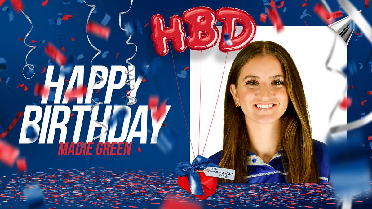 LATechSB's tweet image. Happy birthday, @madiegreen27! 🎉

#EverLoyalBe