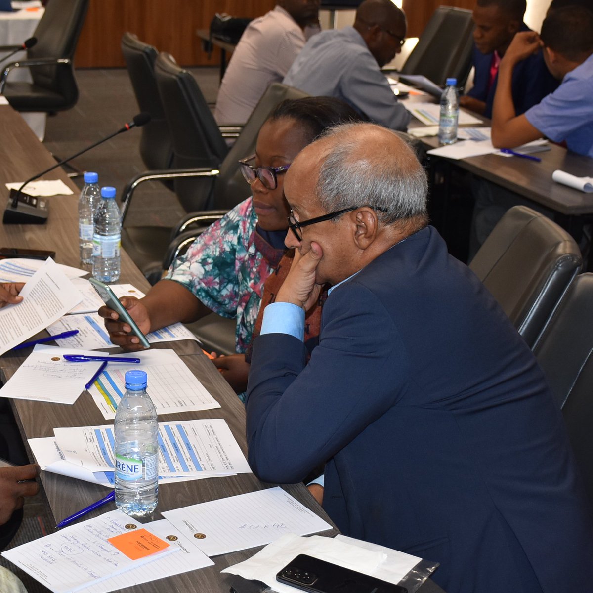 25 participants from 13 French-speaking African countries met last week in 📍Senegal to receive training from the IAEA on the #NuclearSecurity of radioactive material in use and storage.