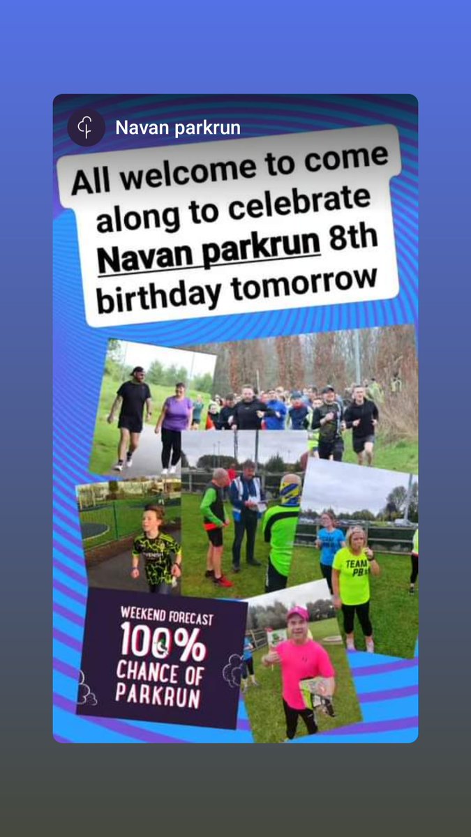 Navan parkrun tweet media