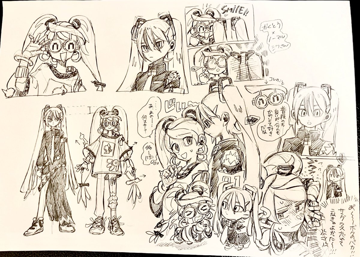 かくとう×ノーマル　ミクさん良いッスね🧡🩶