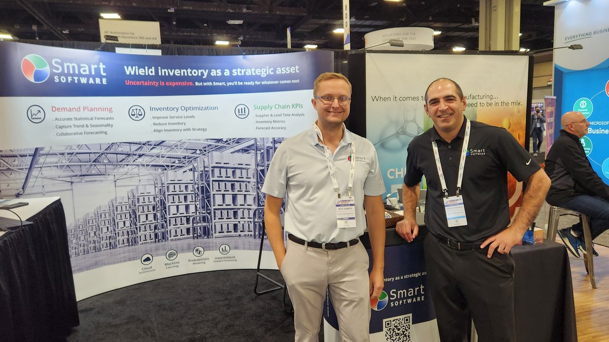 SmartForecasts's tweet image. Thank you to all the attendees and the Smart team for making the Dynamics Summit a great success! Erik Subatis, and Greg Hartunian you have done a great job at the conference.
Read more:
smartcorp.com/microsoft-dyna…
#mysummitna #dynamicscommunities #dynamics36 #MSDyn365