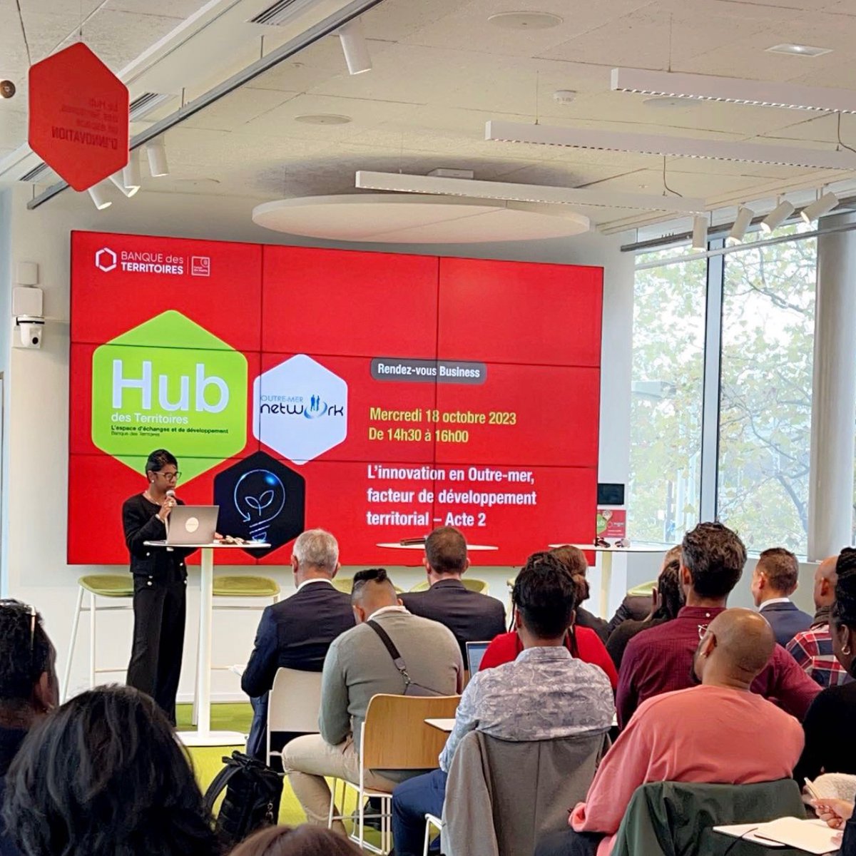 BanqueDesTerr's tweet image. &quot;L’innovation en Outre-mer, facteur de #développement territorial&quot; 📅

Au travers de témoignages d’experts et de porteurs de projets, le #HubDesTerritoires a mis en lumière les enjeux de l’#innovation en Outre-mer 💡

Cc @outremernetwork @AFD_France @Bpifrance @businessfrance