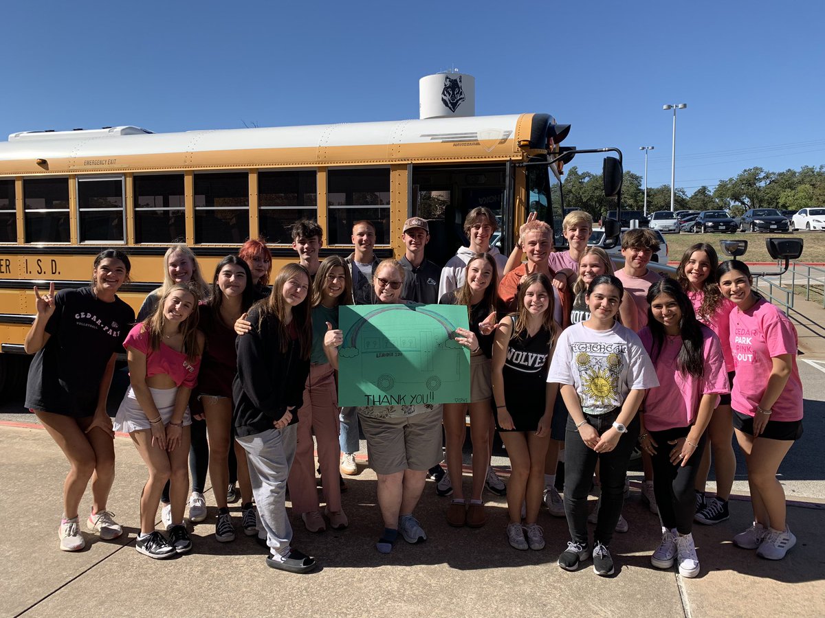 BIG THANKS to our awesome LISD bus drivers &amp; Transportation Dept, we appreciate YOU!