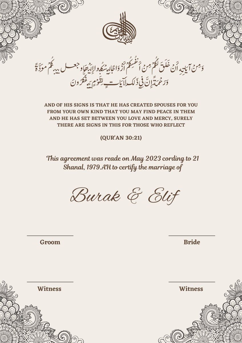 CheryFreelancer's tweet image. Now offering stunning marriage certificate designs💍
Contact for personalized beautiful designs that&apos;ll last a lifetime❤️

#cherryfreelancer #creatingtheidentity #MarriageCertificateDesign #nikkahkhat #nikkakhat #nikkahcertificate #certificatedesign #ICCWorldCup2023