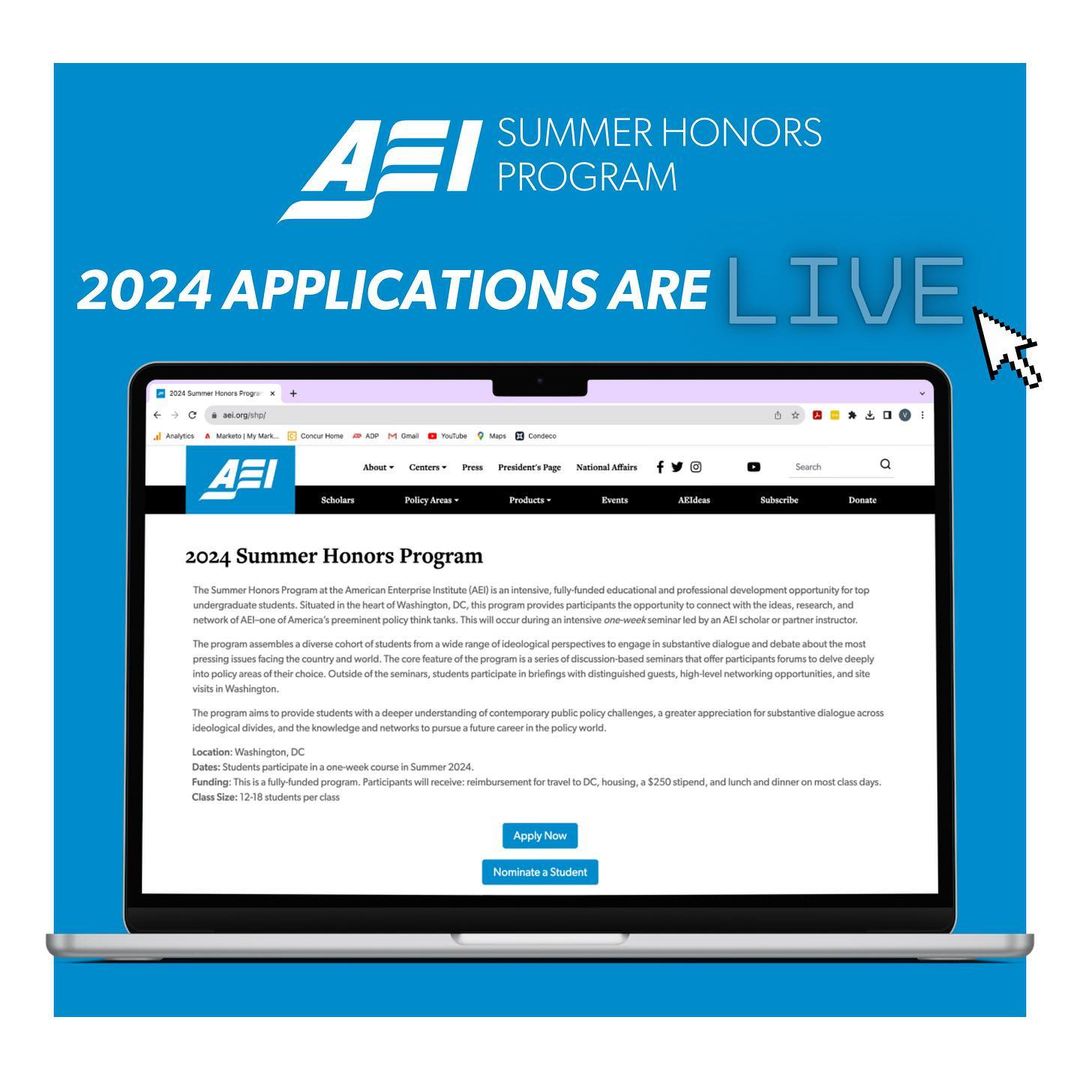AEI for Students tweet media