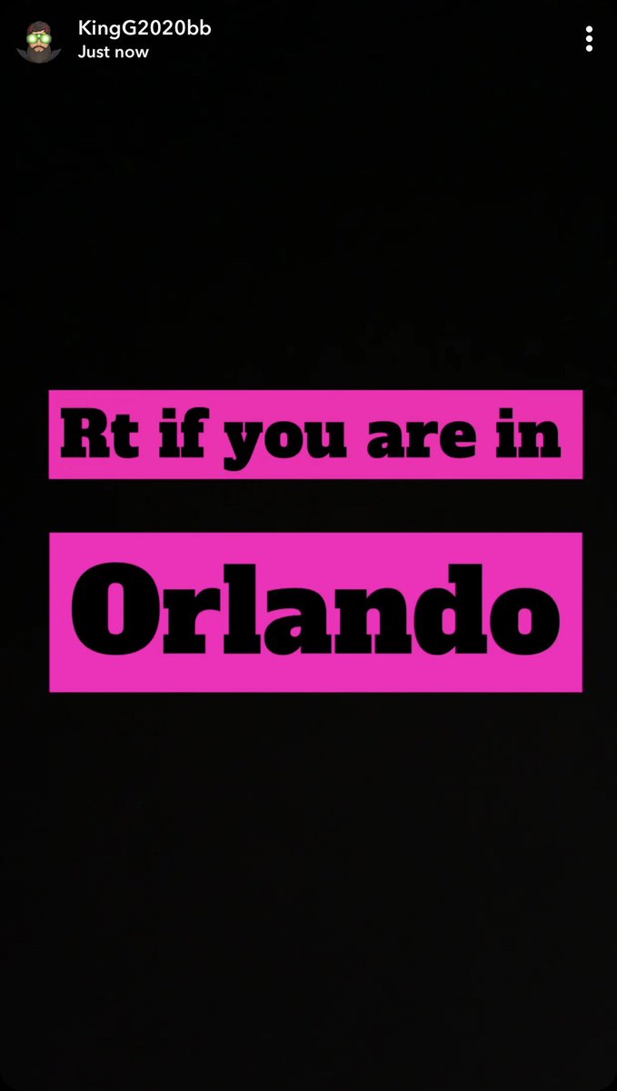 RT and comment if you’re in: Orlando Kissimmee Winter Garden Disney Area Universal Area Waterford Lakes Pine Hills Altamonte Springs Lake Mary Celebration Ocoee Hunters Creek Alafaya Sanford Apopka Holden Heights Oak Ridge Oviedo