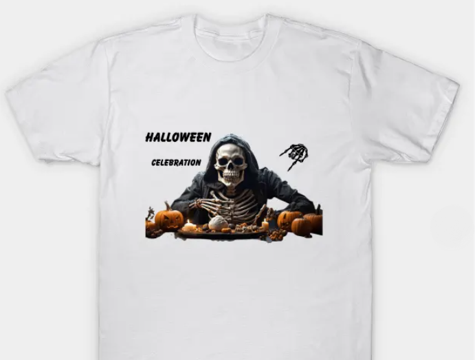Halloween Celebration T-Shirt
From spooky parades to haunted attractions, immerse yourself in the magic of Halloween Party. 
Store here: teepublic.com/t-shirt/521385…
#tshirt #tshirtdesign #Halloween #fanisha #FridayFeeling #FridayVibes #Temporal  #EastmanTrial