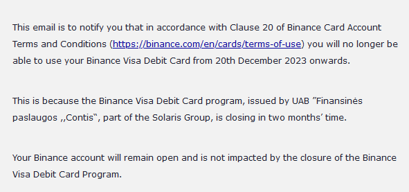 Yun_Fr's tweet photo. La fin de binance card en France. Une autoroute se forme pour Deblock. 🫡
@DeblockApp #Deblock #deblockapp #Deblockbeta
#binancecard #Binance #LebinanceFR https://t.co/T6qXWeaJDj