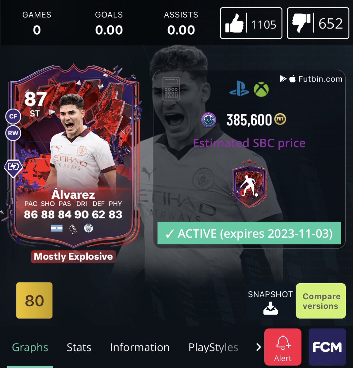 FUTSolar's tweet image. Who you taking? 👀

Rodrygo for me, but Alvarez looks like an Aguero regen