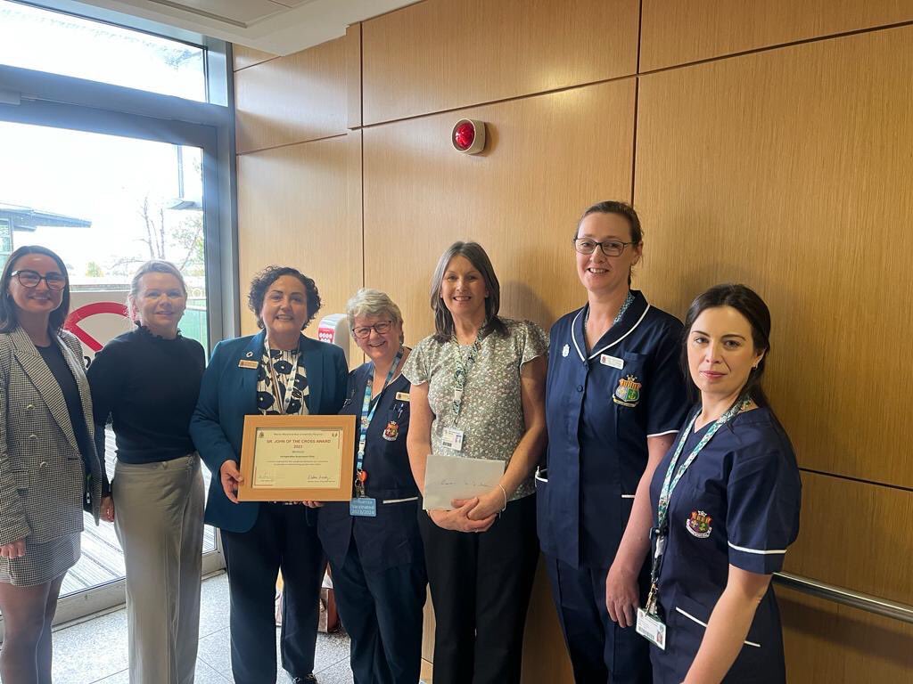 This department stood out for going above & beyond, endorsing teamwork & ensuring every patient received the highest standards of care. Making them out as being worthy recipients of the Sr. John of the Cross award 2023! Well done, Preoperative Assessment Clinic Team @MaterDublin