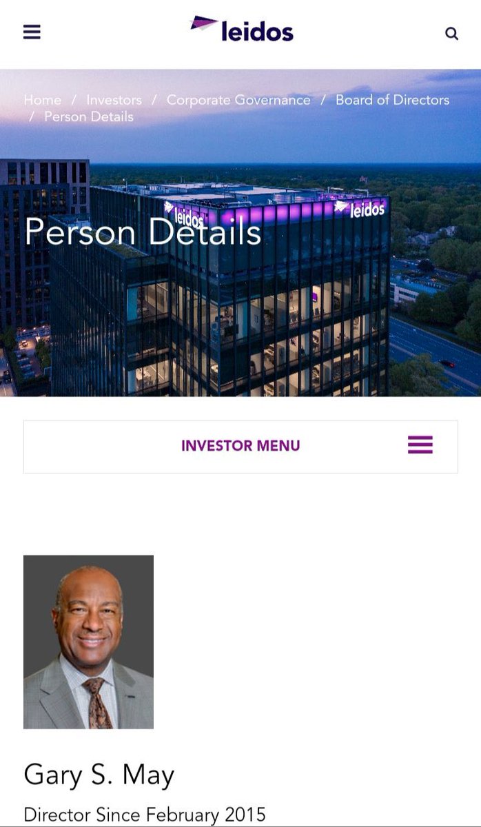 Gary May profits from genocide