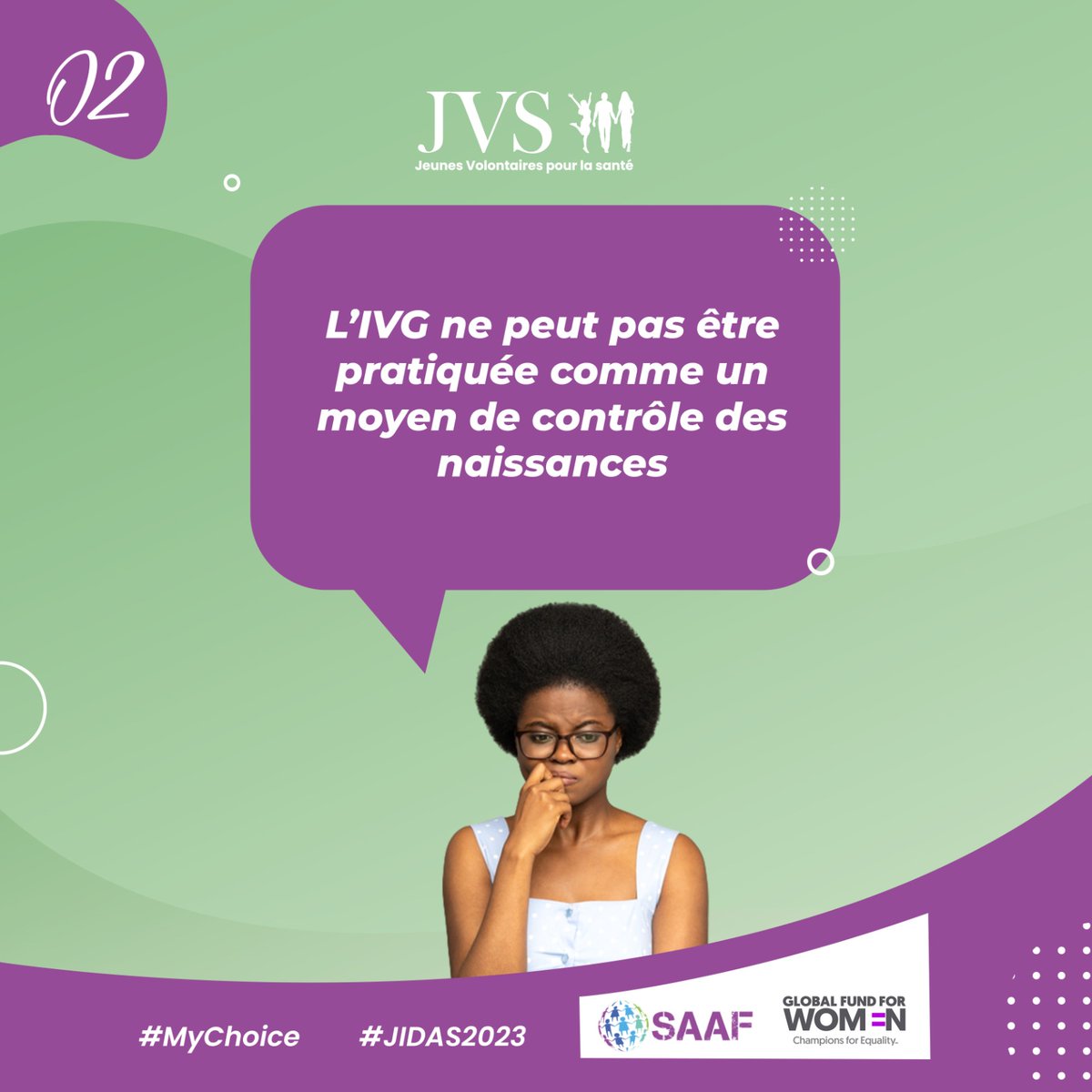 JVSAssociation's tweet photo. [Campagne #MyChoice, Récap entretien avec un expert]
De notre discussion avec notre expert, il est également essentiel que vous reteniez ces éléments essentiels ☺️
Bonne lecture et partagez l'info😉

#SafeAbortion #PriorityForChoice #LoiSR https://t.co/8Ece63B557