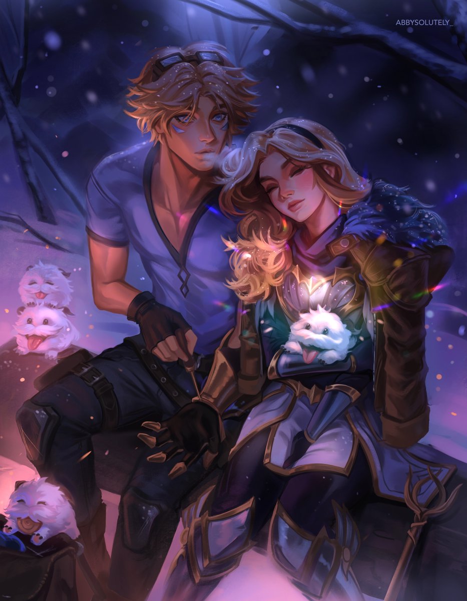 Just a silly little headcanon where Lux and Ezreal travel Runeterra together 
#ArtofLegends #Lux #Ezreal
