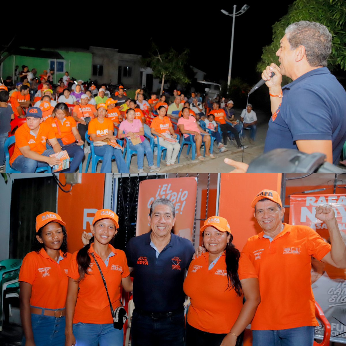rafaelnoyag's tweet photo. En #SantaAna compartimos un gran encuentro con la comunidad y diferentes sectores sociales, gracias a los líderes que diariamente trabajan por el #Cambio en sus municipios y corregimientos. 

En cada lugar que visitamos confirmamos nuestro compromiso por construir un Magdalena más equitativo y menos desigual. 

#ElCambioSigue #UnaAsambleaConFuerza