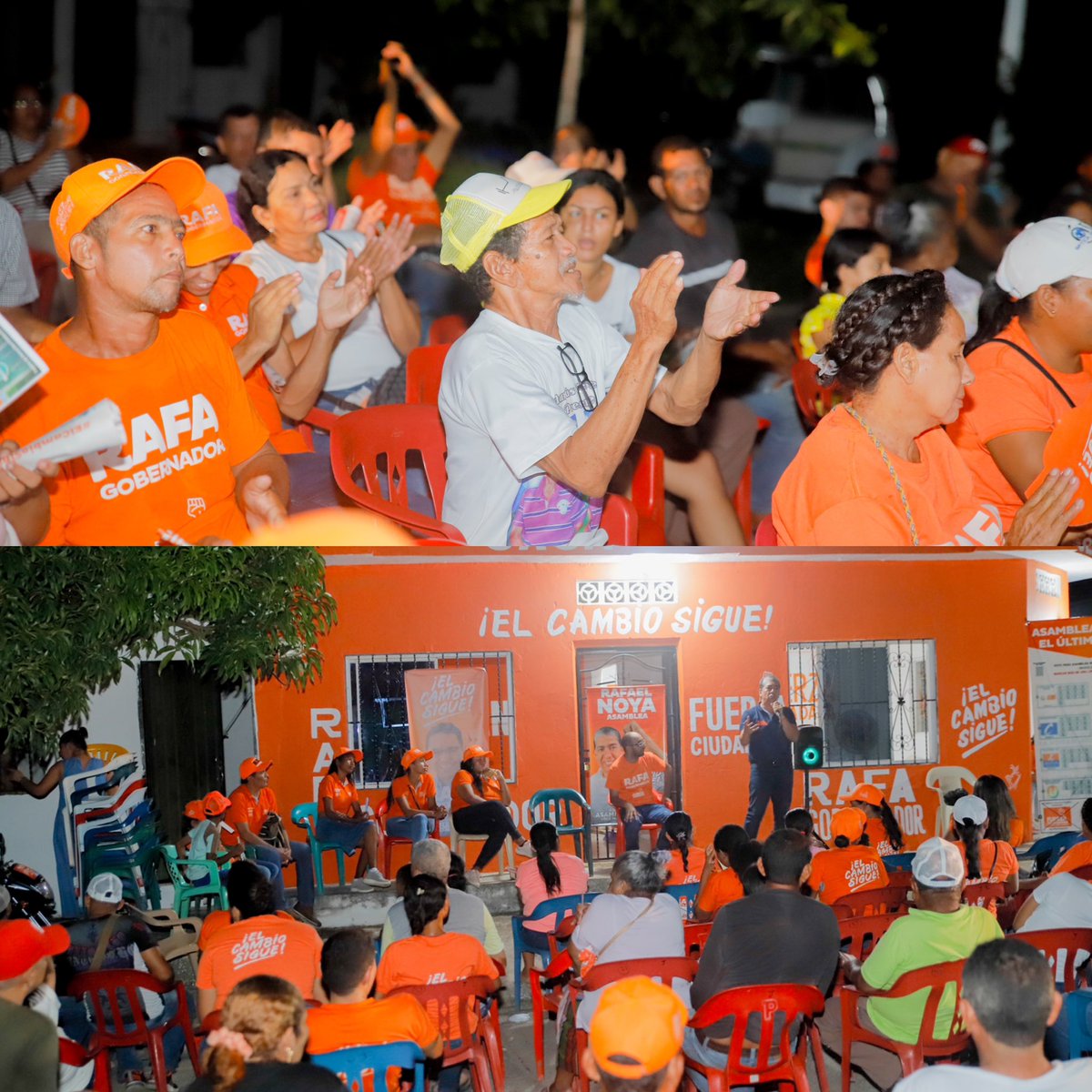 rafaelnoyag's tweet photo. En #SantaAna compartimos un gran encuentro con la comunidad y diferentes sectores sociales, gracias a los líderes que diariamente trabajan por el #Cambio en sus municipios y corregimientos. 

En cada lugar que visitamos confirmamos nuestro compromiso por construir un Magdalena más equitativo y menos desigual. 

#ElCambioSigue #UnaAsambleaConFuerza