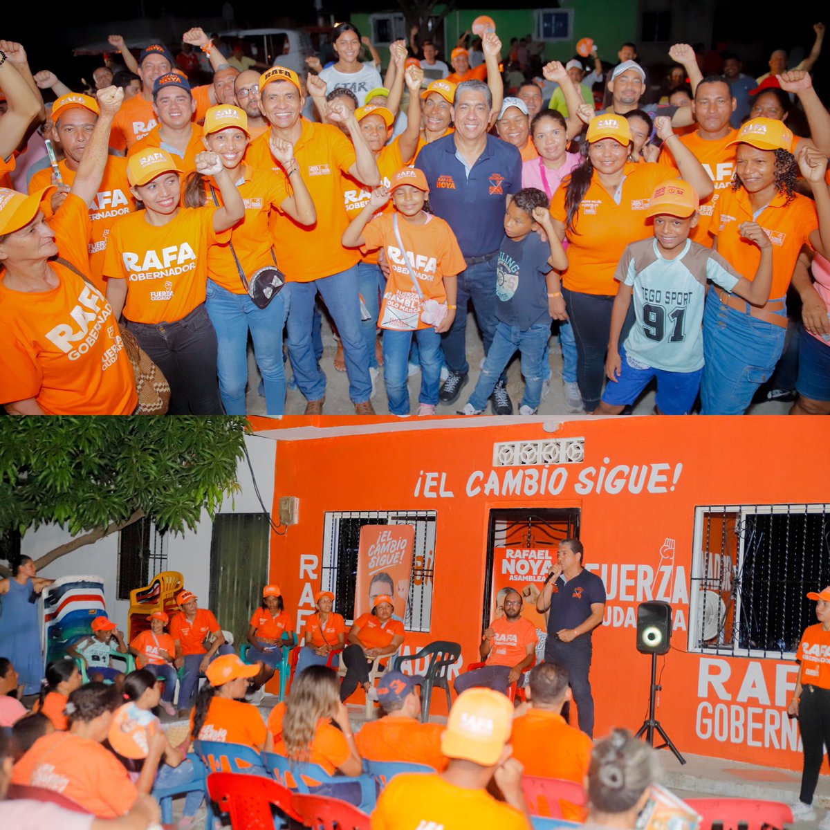 rafaelnoyag's tweet photo. En #SantaAna compartimos un gran encuentro con la comunidad y diferentes sectores sociales, gracias a los líderes que diariamente trabajan por el #Cambio en sus municipios y corregimientos. 

En cada lugar que visitamos confirmamos nuestro compromiso por construir un Magdalena más equitativo y menos desigual. 

#ElCambioSigue #UnaAsambleaConFuerza