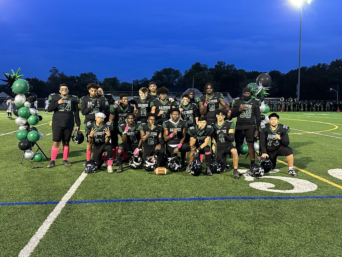 Senior night at Raider Nation. More photos will be posted soon. Thanks players and parents for your commitment to Atholton athletics