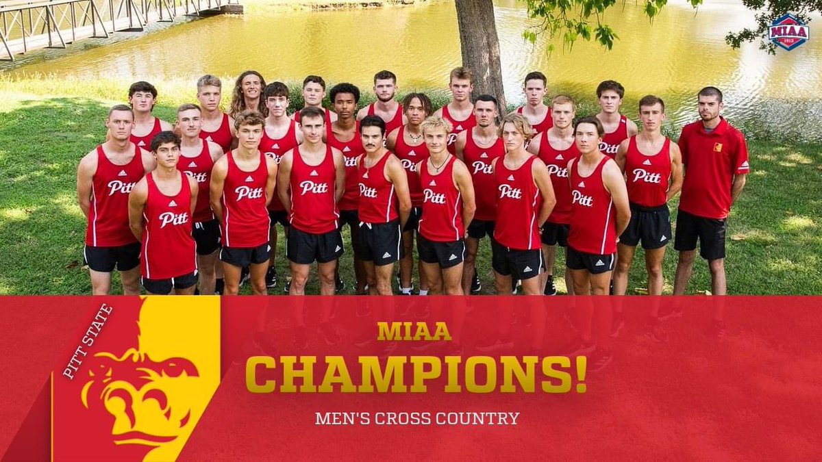 CHAMPIONSHIP ALERT! (Again) 🏆🏆🏆

The men's cross country team is also your 2023 MIAA Champion!! This is the first time the PSU women's and men's CC teams have swept the conference titles!!