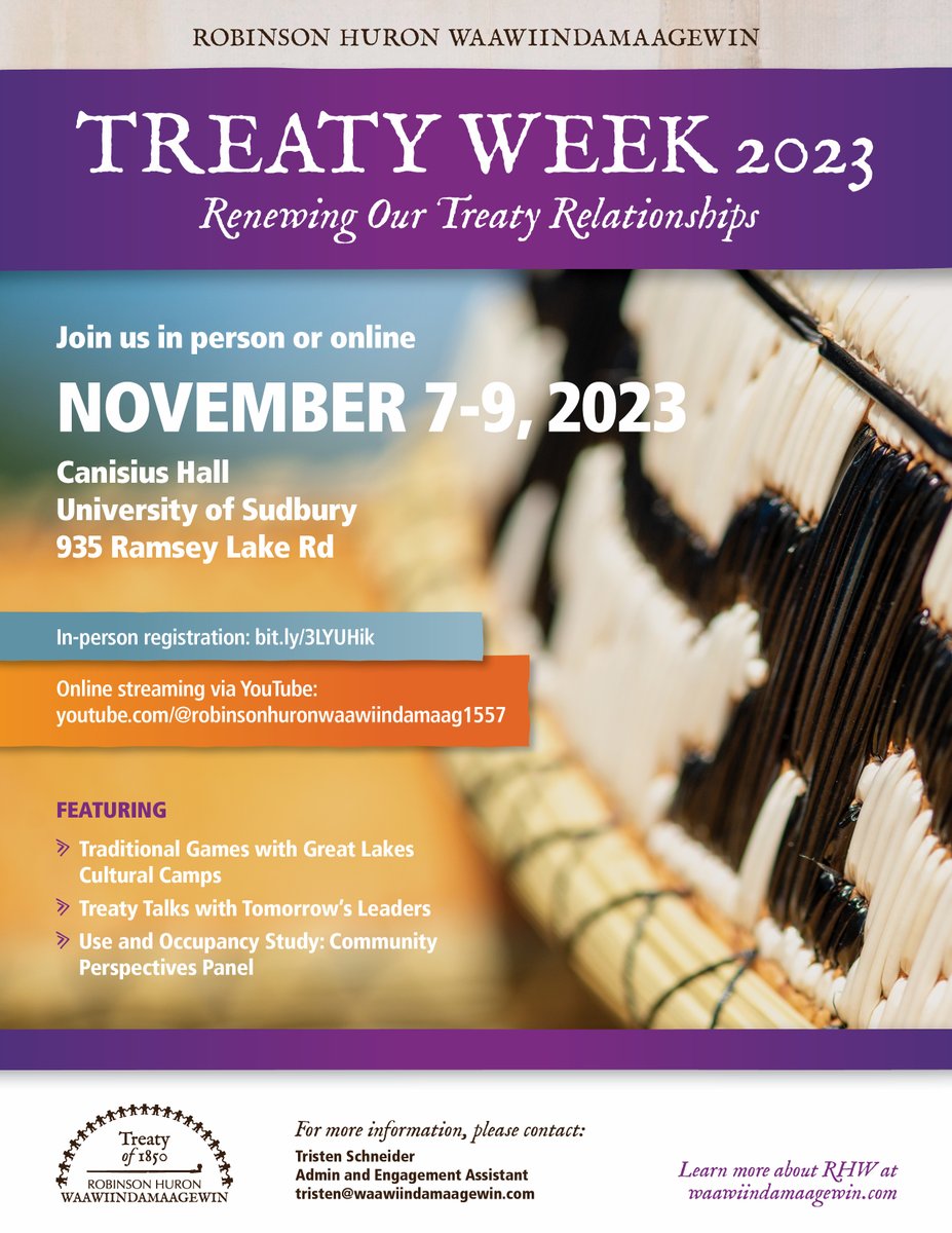 Robinson Huron Treaty 1850 - Annuities Case tweet media