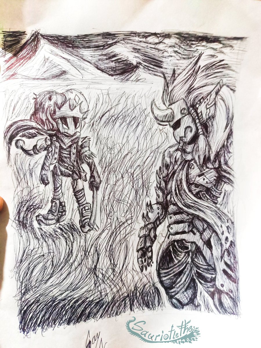 Emanuel94629886's tweet image. Fark y flint , me pregunté cómo sería mezclar sus diseños con el de metal gear rising y más con el jiraya Zero lol , bueno aquí está el resultado mis compás.

#sparktheelectricjester
#sparktej #sparktej3 #metalgearrising #drawinink