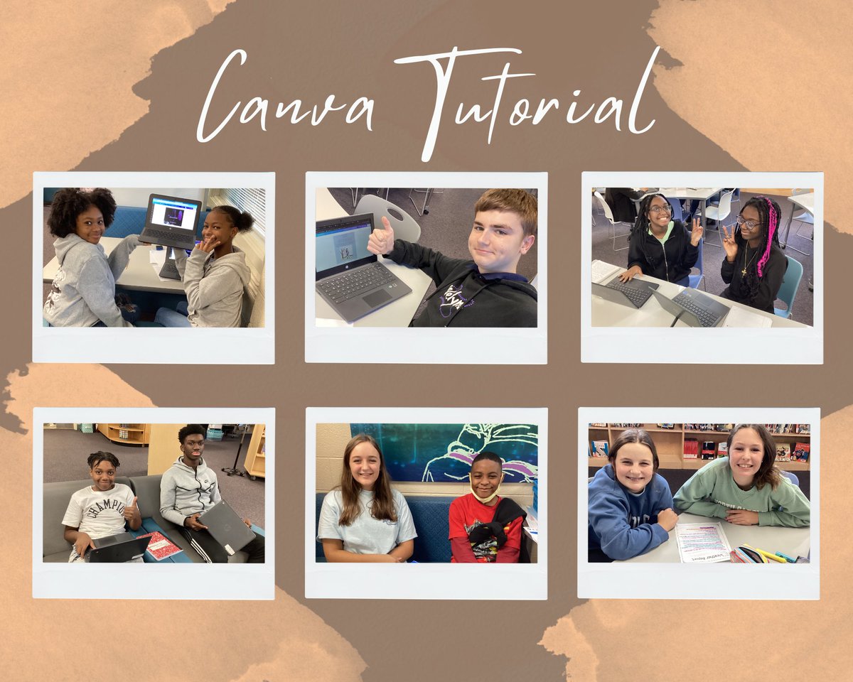 7th &amp; 8th grade students learned how to use a new tech tool called Canva this week where they designed a product that demonstrated learning of their content. It turns out that we have a lot of Bulldog Graphic Designers on our hands! #CMeShine ✨