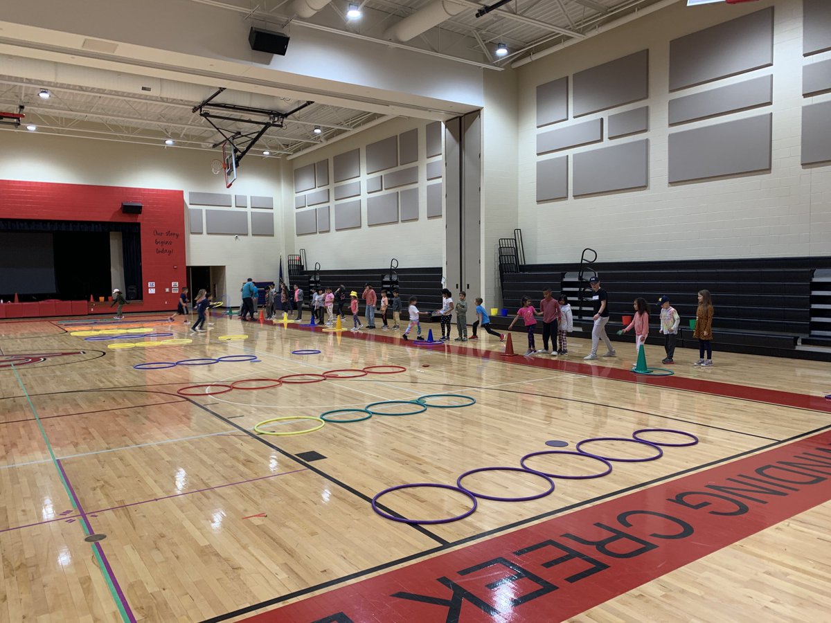 Mr Banks and Ms Daries in a combined 2nd grade PE class. The humor, the music, the energy. It’s a dream team!