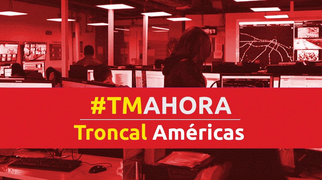 TransMilenio's tweet photo. #TMahora (1:51 p.m.)

Por movilización ajena a la operación en la troncal Américas se dejan de operar las estaciones:

📍 CDS - Cr 32
📍 Zona Industrial
📍Cr 43

Restableceremos la operación cuando las condiciones lo permitan. https://t.co/53HA4yEzeC