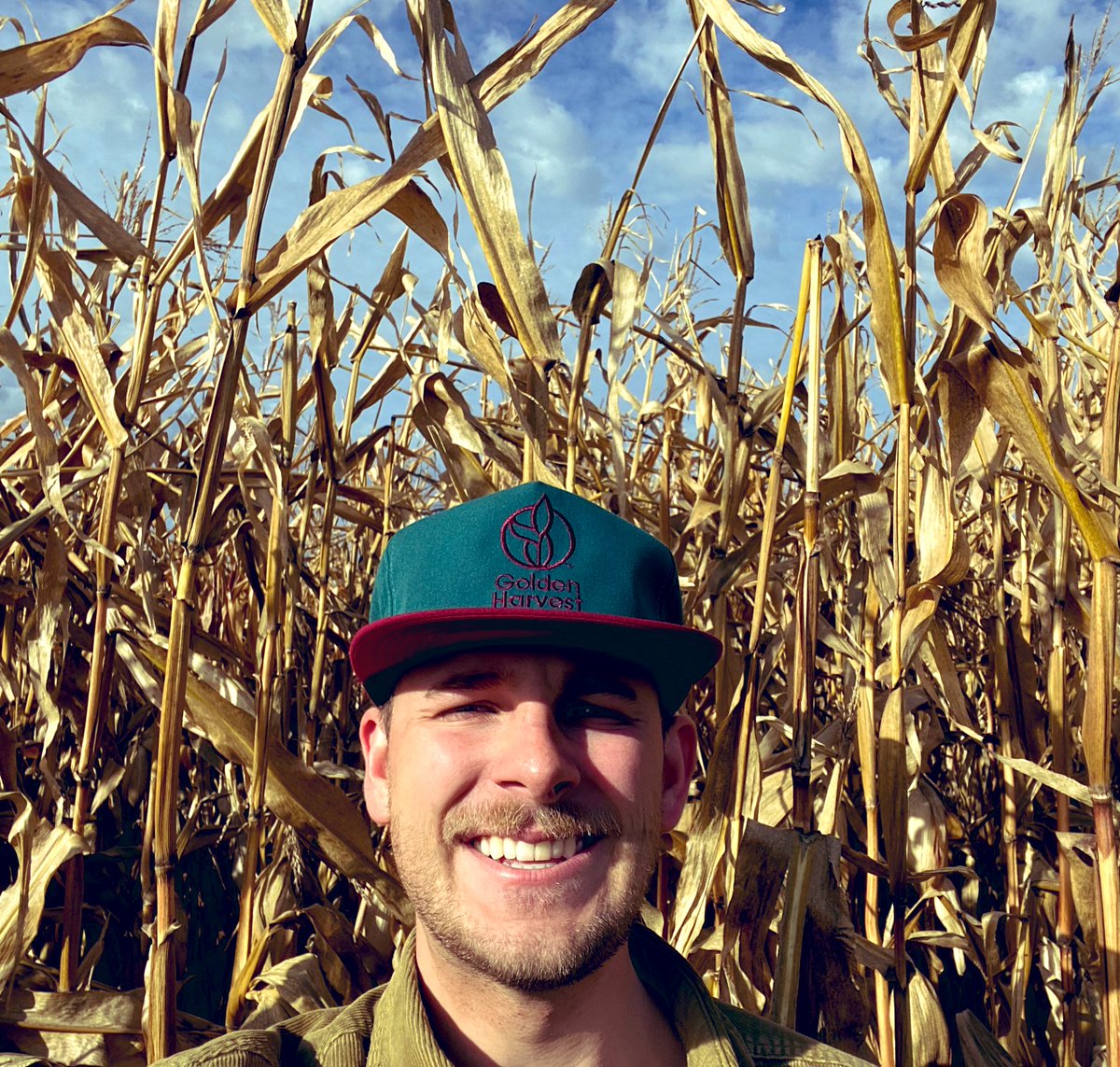 Found this sick retro hat to commemorate our 50th season in the books!! <a href="/GldnHarvest/">Golden Harvest Seeds</a> #fifty #corn