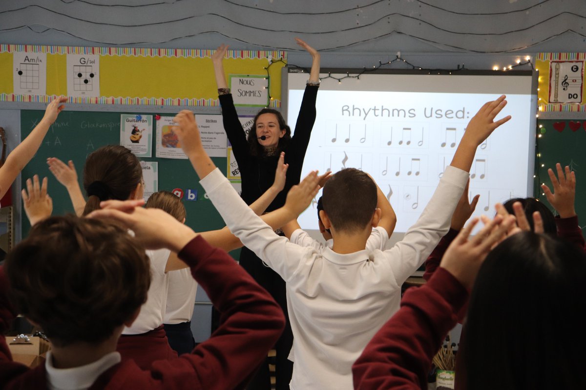 We LOVE music class! 🎶

#music #class #teacher #fun #montreal <a href="/EnglishMTL/">English Montreal School Board</a>