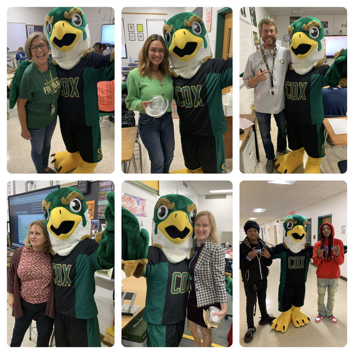 Golden Egg winners had lunch delivered by Champ today!