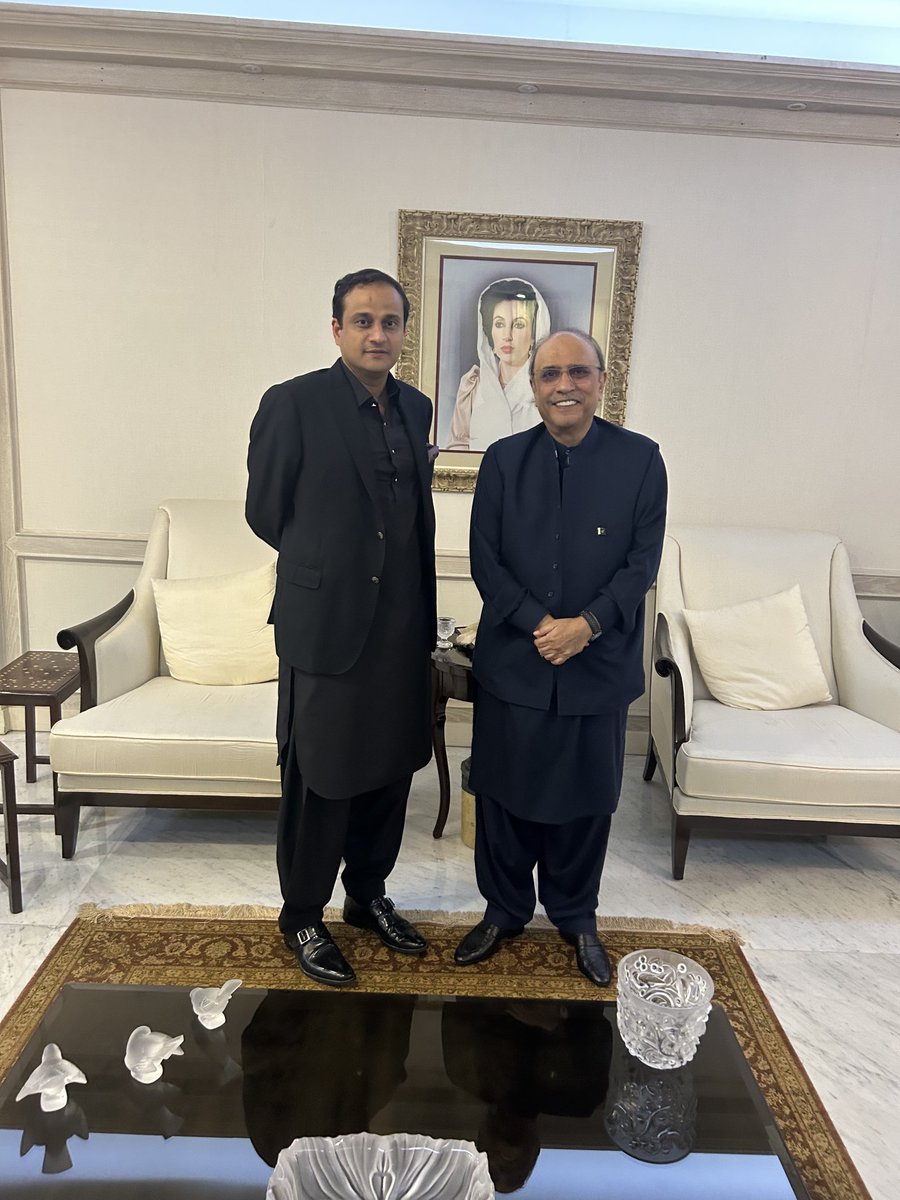 murtazawahab1's tweet photo. Thank u President Zardari sb for ur constant guidance, support and encouragement https://t.co/dJ7bPQm6FT