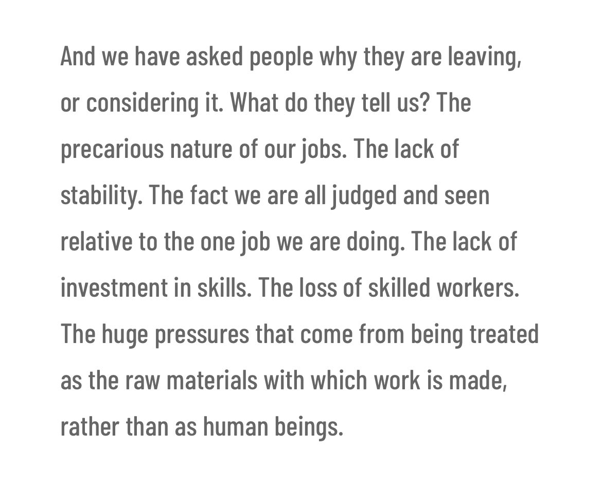Thank you Paule Constable for writing what a lot of us are thinking